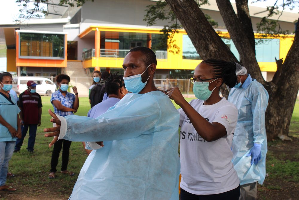 Respuesta de Médicos Sin Fronteras a la COVID-19 en Papúa Nueva Guinea