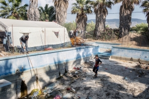 Migrants in Kos, Greece