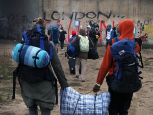 First day of Calais Dismantlement