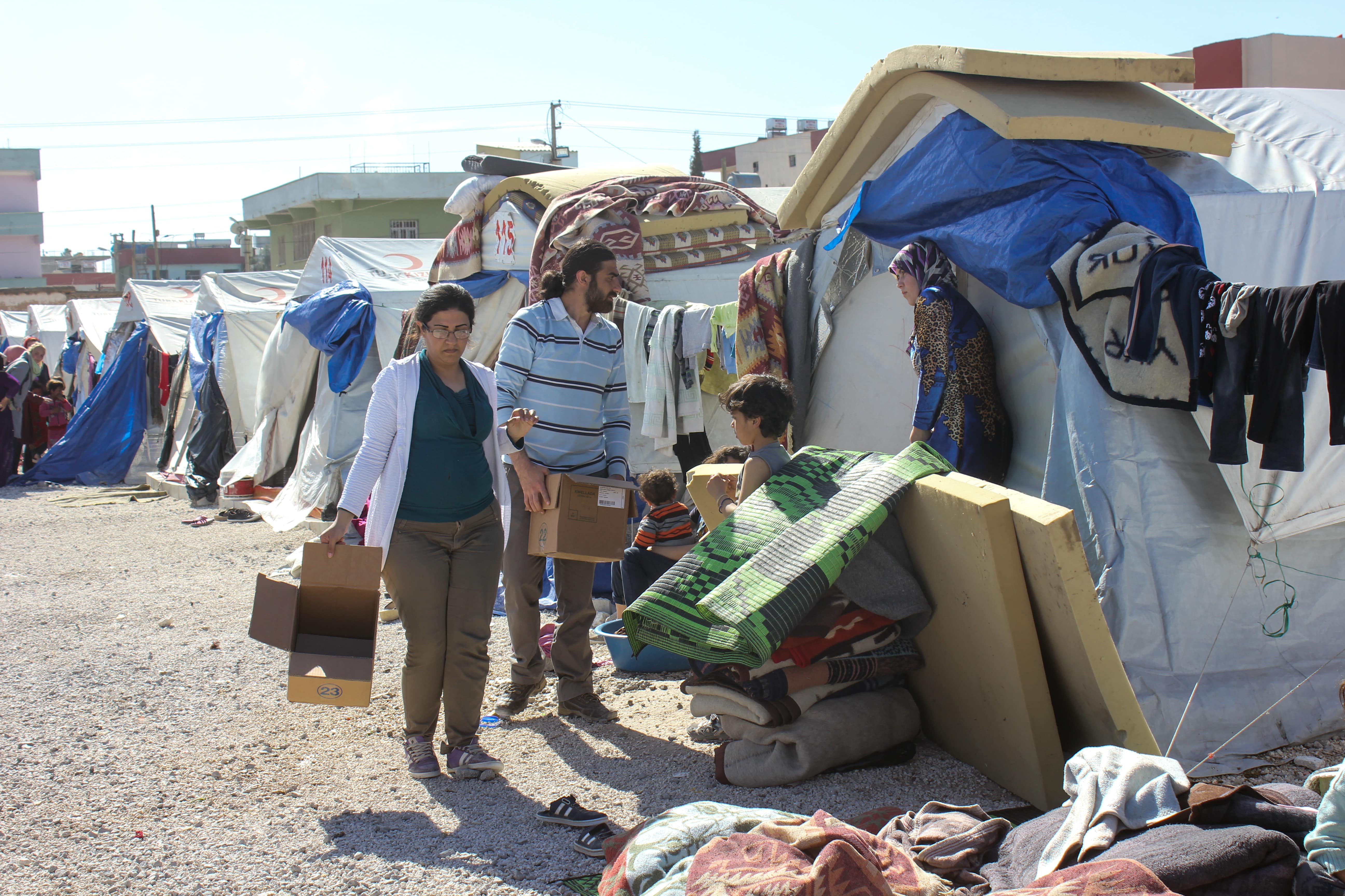 MSF atendiendo población refugiada en Turquía