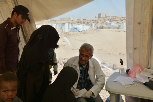 IDPs in Khamer, North of Yemen