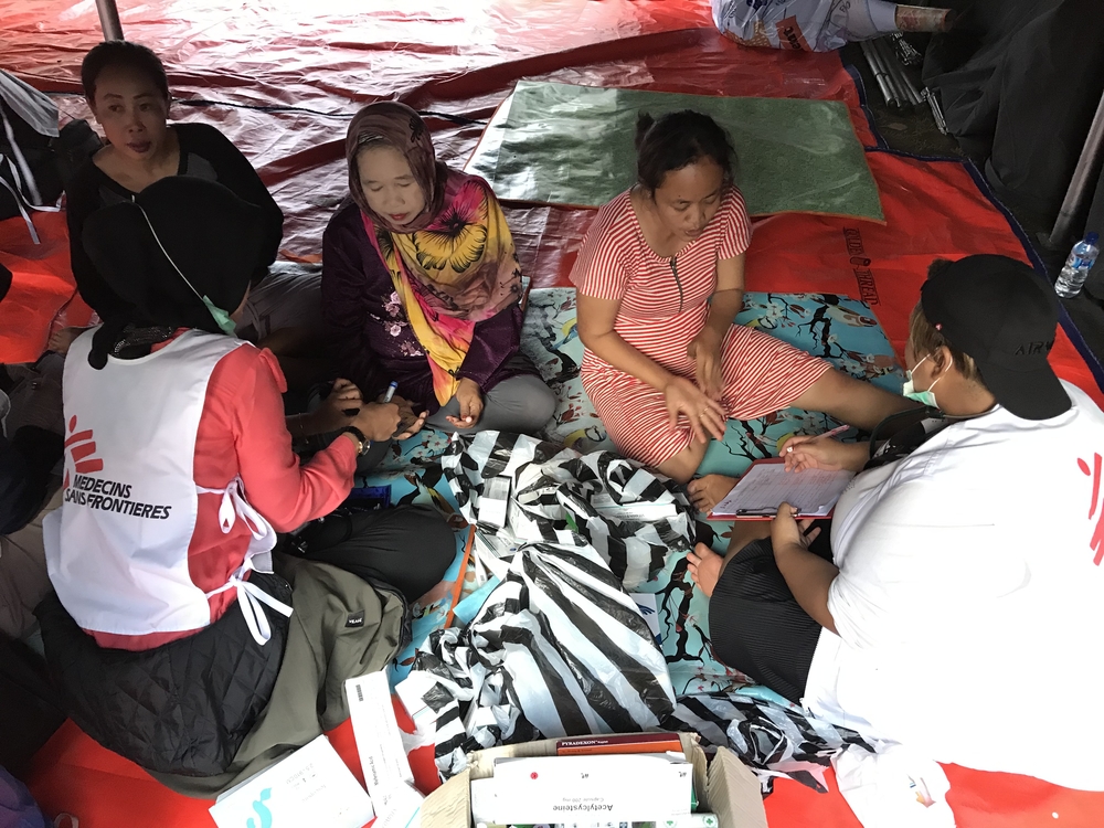 MSF responds to tsunami in Indonesia