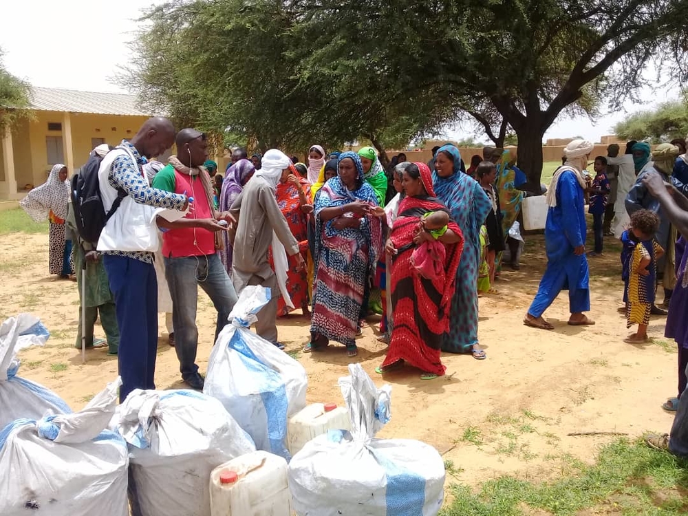 Displaced persons in Tin Hama