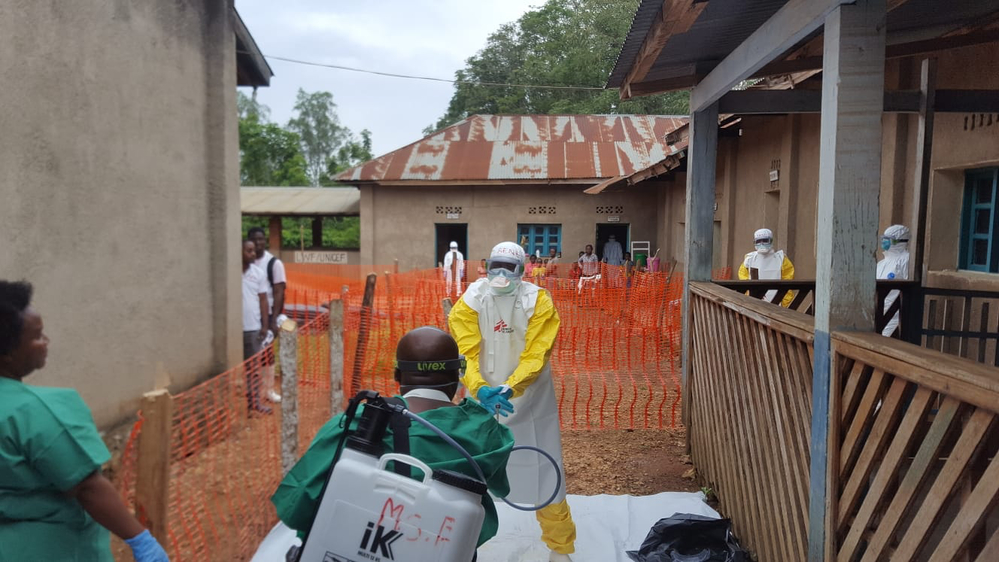 Ebola outbreak in Mangina
