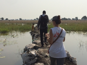 Outreach work close to Wau Shilluk