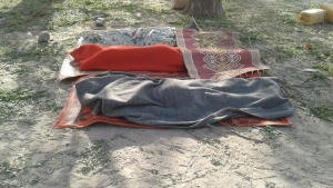 Victims of bombing on a displaced camp in Rann, Nigeria
