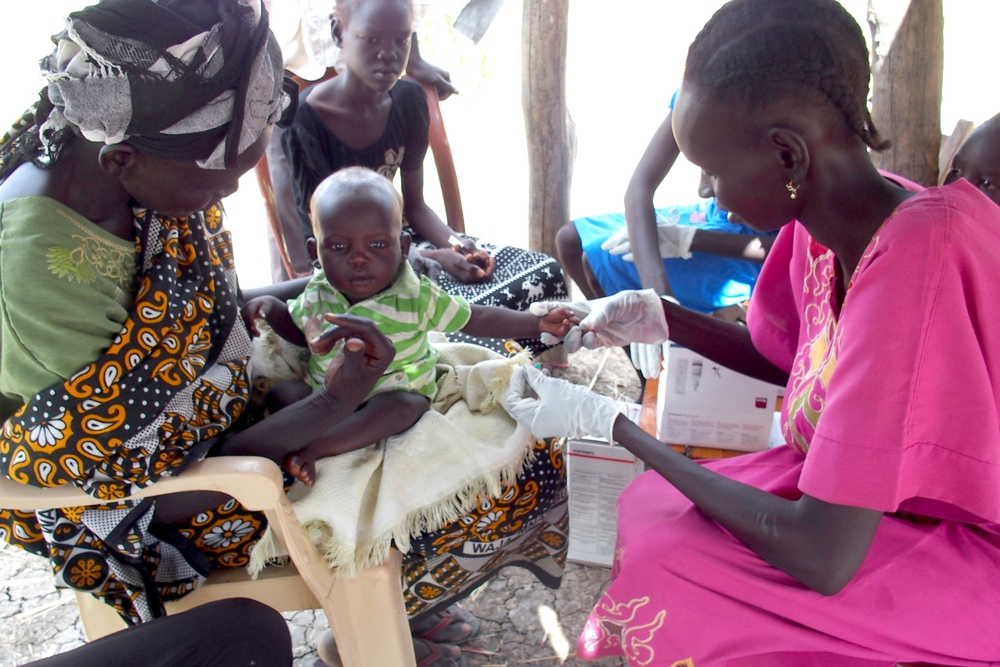 MSF treats spiking malaria in South Sudan with the help of local communities