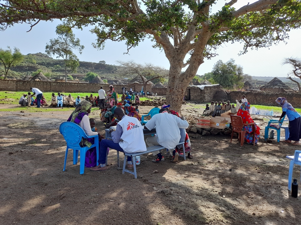 Urgent measles vaccination and treatment campaign in Jebel Marra, South Darfur