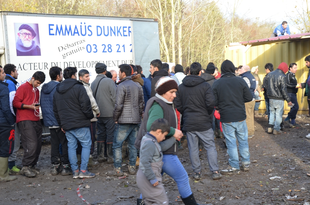 Refugees in DunKirk, France