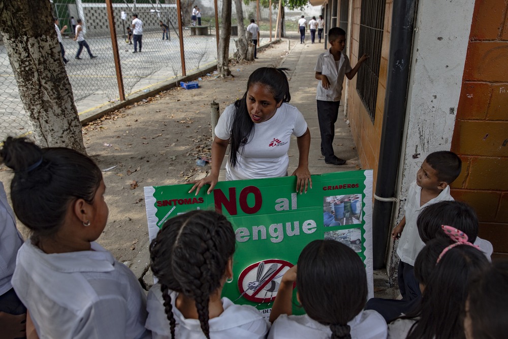 Sensiblizando a la población sobre el dengue