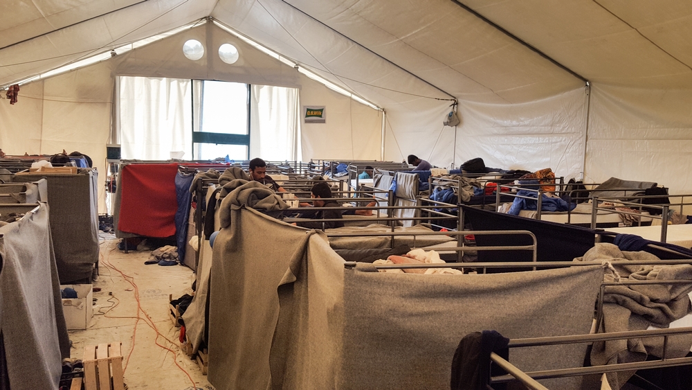 Living Conditions in Lesbos, Greece