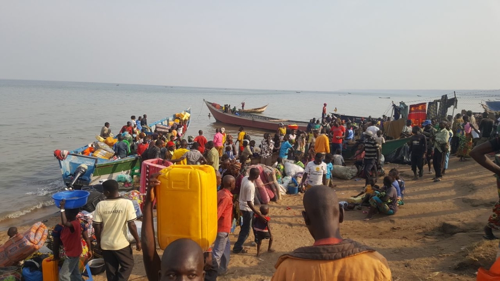 Congolese refugees in Uganda