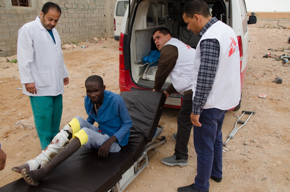 MSF assistance to migrants and refugees in Libya