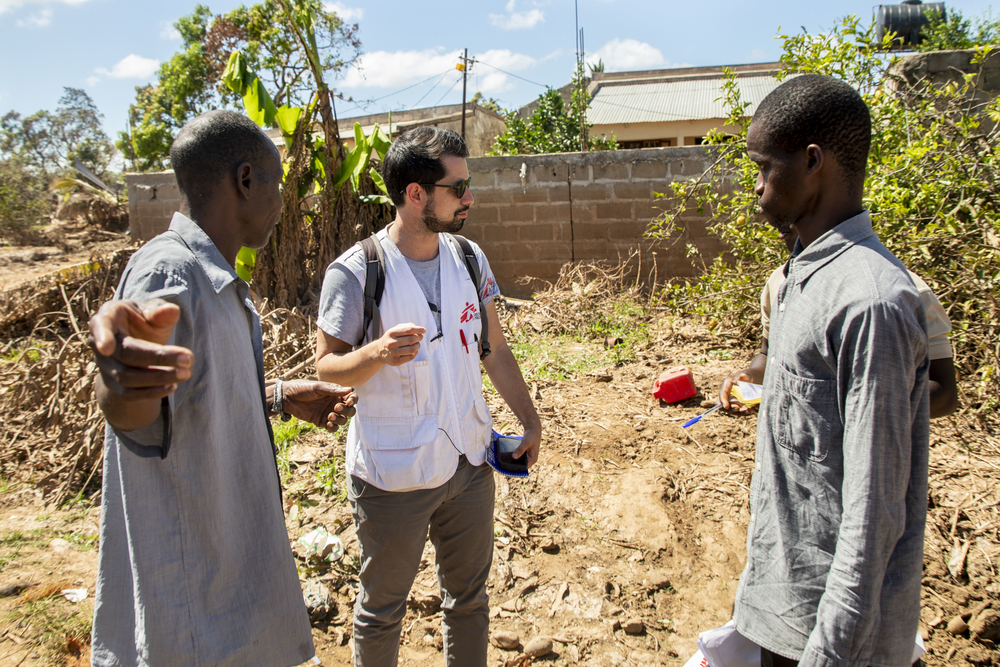 Respuesta al cólera en Buzi, Mozambique, 2019