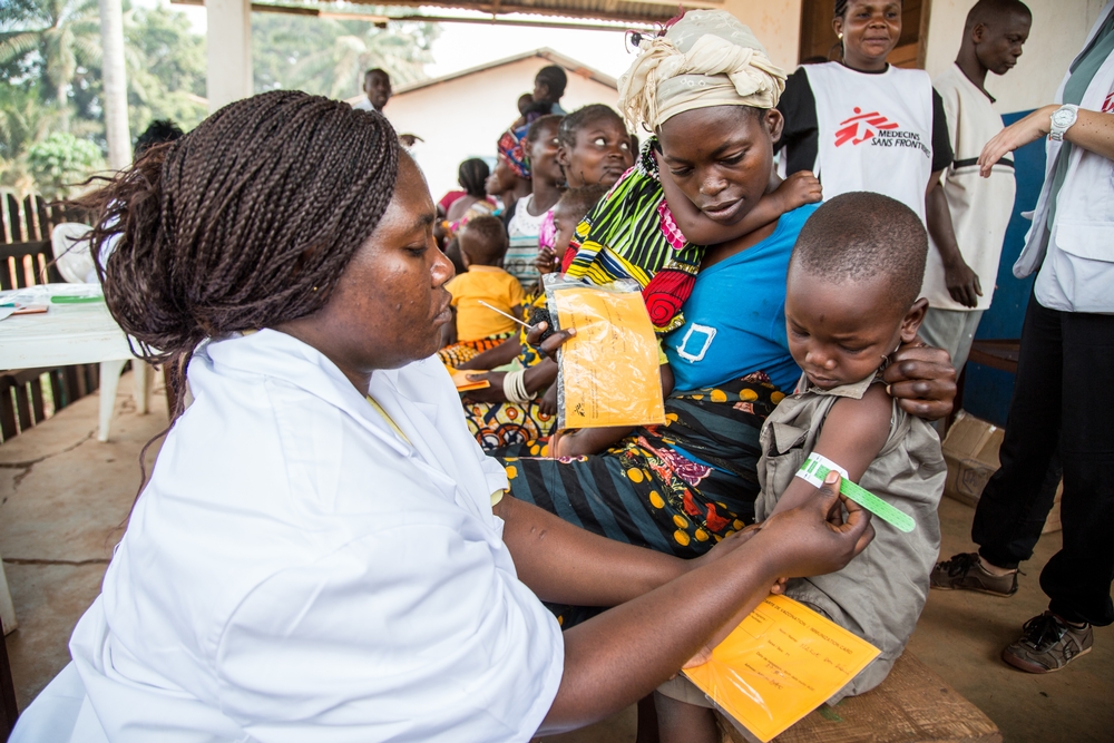 multi-antigenes vaccination campaign in CAR