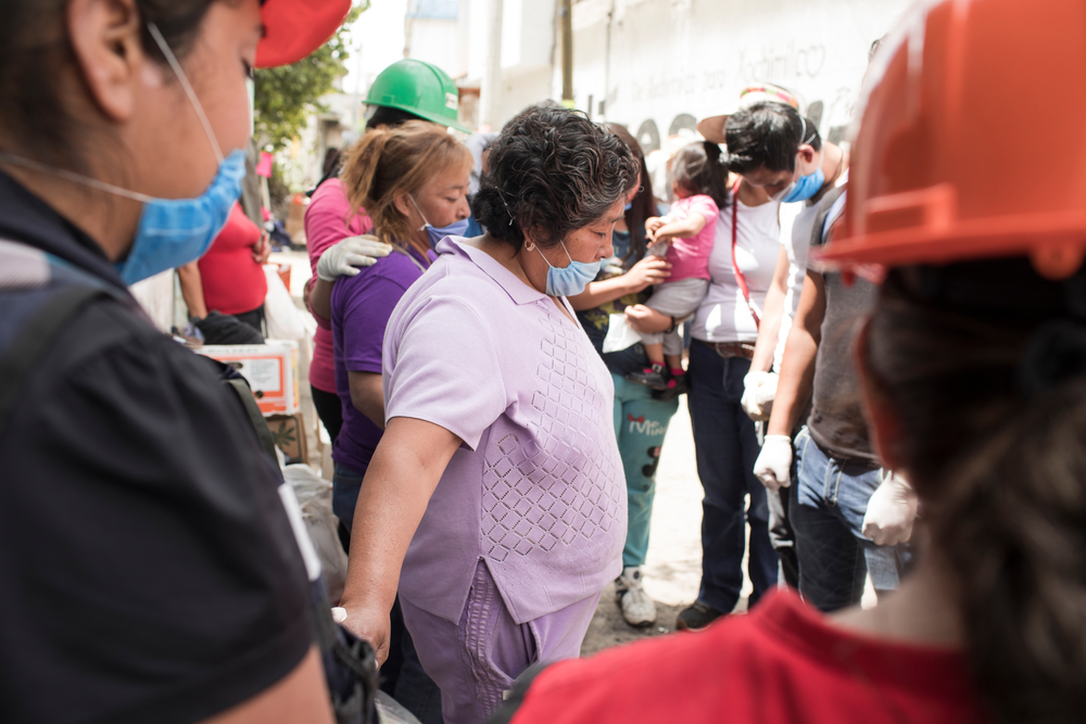 MSF provides psychosocial support to those affected by the earthquake in Mexico.