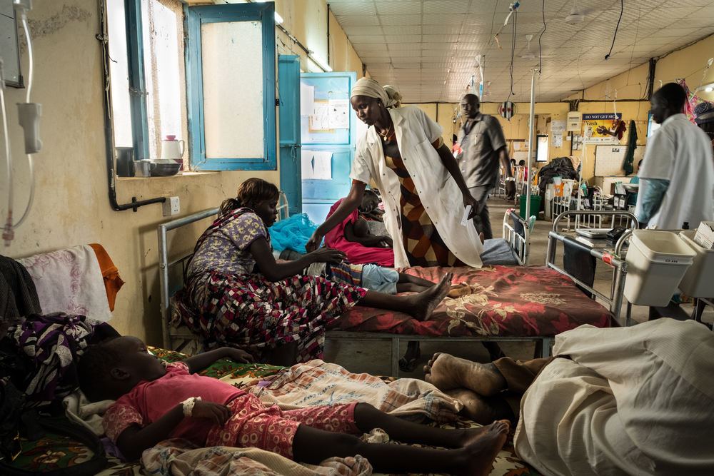 MSF hospital in Agok