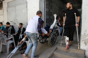 Gaza - Lifelong impact of gunshot injuries