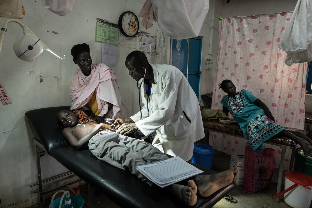 MSF hospital in Agok