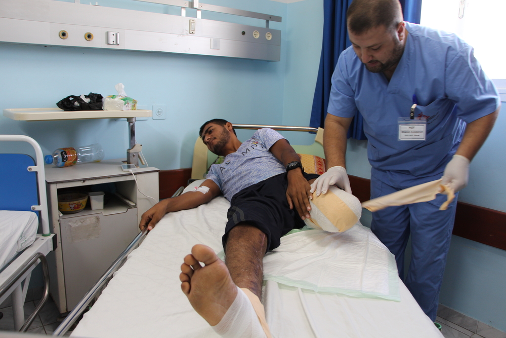 Gaza - Lifelong impact of gunshot injuries