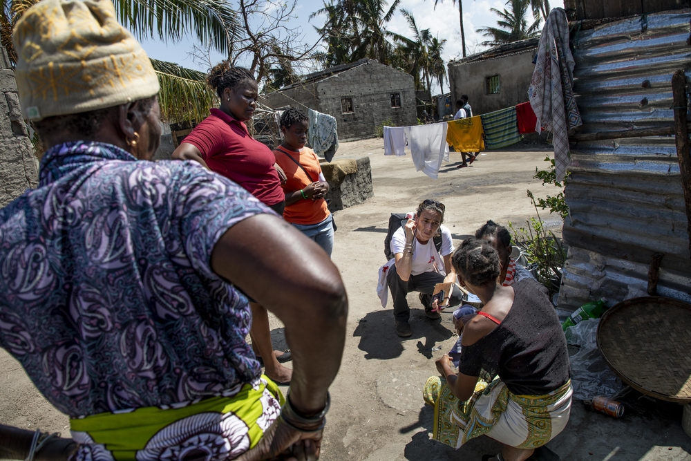 Community health work in Munhava (Beira).