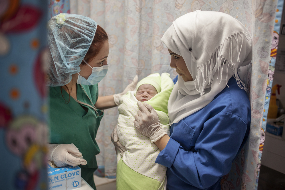 MSF's delivery services at the Birth centre, Rafik Hariri University Hospital Campus,