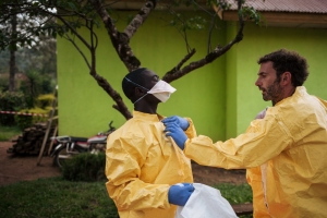 Decontamination activities in Kalunguta health zone, North Kivu province, DRC