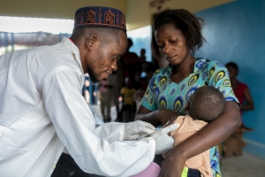 Measles campaign in DRC