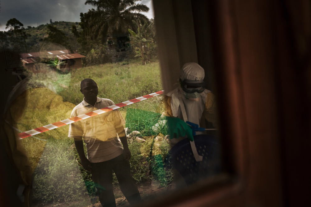 Decontamination activities in Kalunguta health zone, North Kivu province, DRC
