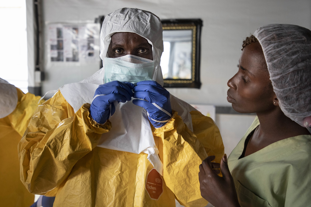 MSF supports the Ebola Transit Center in Bunia