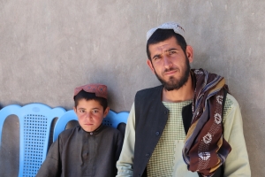 Displaced families in Herat
