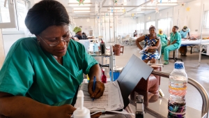 Hangha hospital opening in Kenema district, Sierra Leone