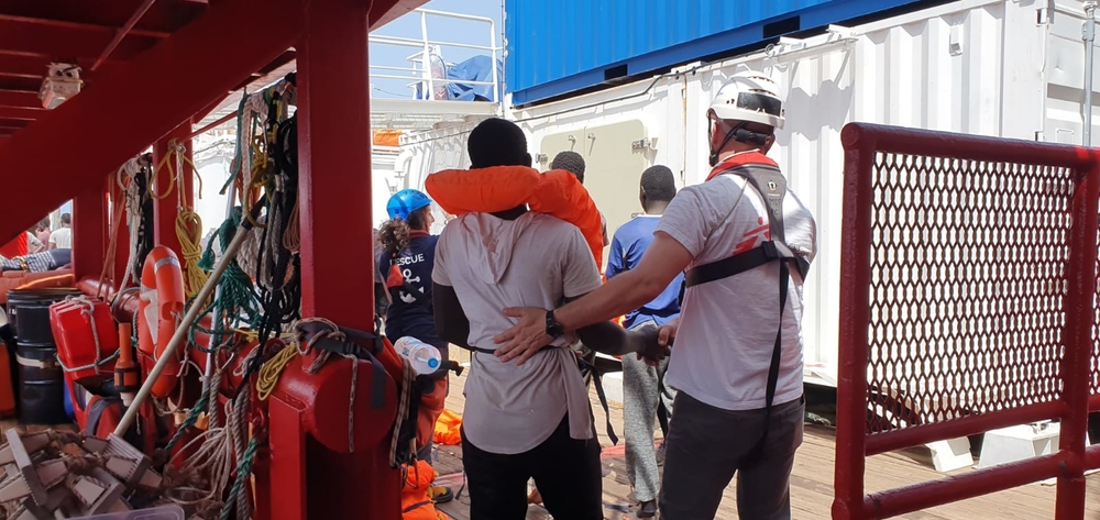 Ocean Viking First Rescue - August 9