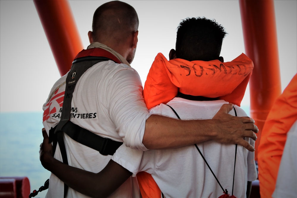 Ocean Viking: Transfer Rescued People for Disembarkation in Malta