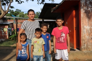 Venezuelan migrants in Arauca