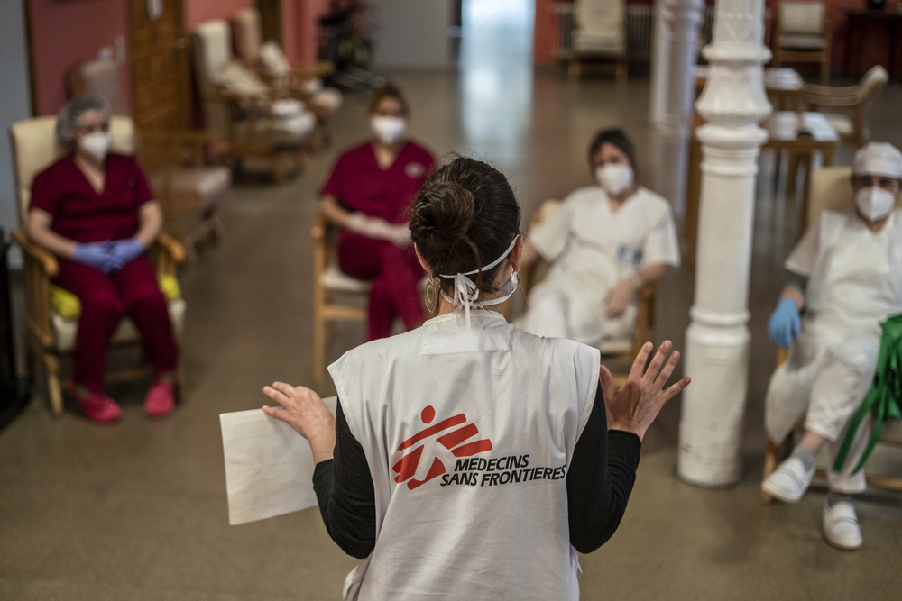 MSF intervention in care homes