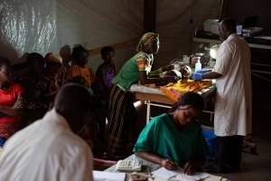 MSF Measles Intervention Bossangoa: Measles Hospital Ward