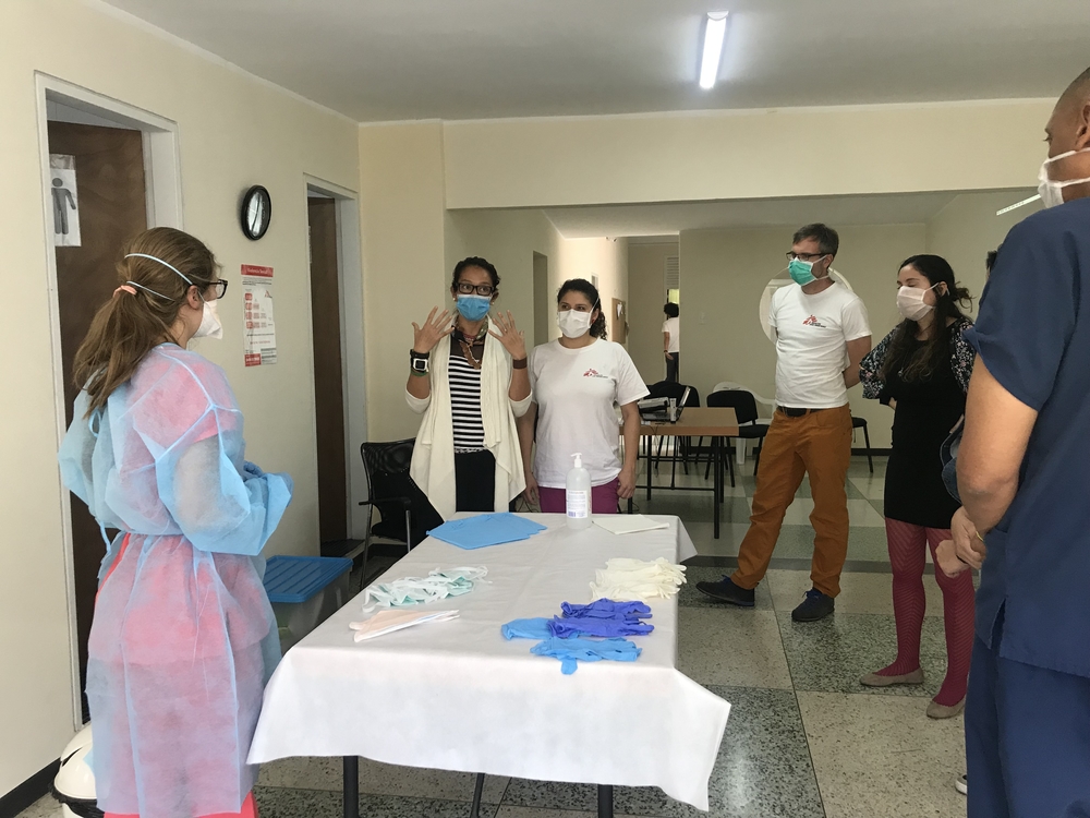 COVID-19: MSF supports coronavirus response in Venezuela