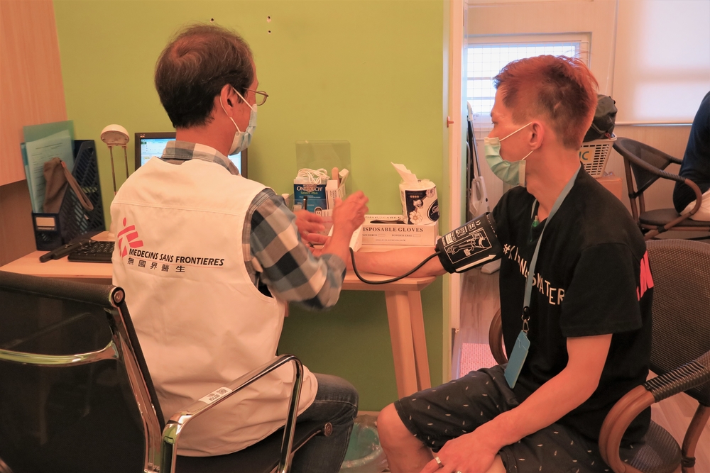 MSF provides temporary shelter and free medical consultations to an increasing number of homeless people in Hong Kong amidst the COVID-19 outbreak