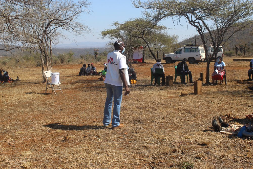 Actividades de promoción de la salud de Médicos Sin Fronteras en Eswatini