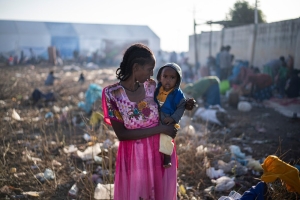 Ethiopian Refugees Crossing: Hamdayet Entry Point