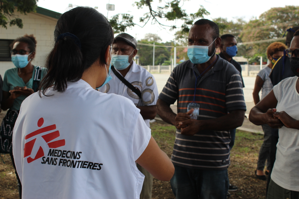 Port Moresby COVID-19 PPE training