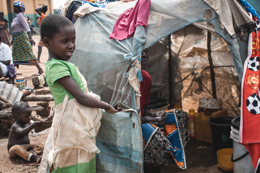 Polena's daughter, Mbawa camp