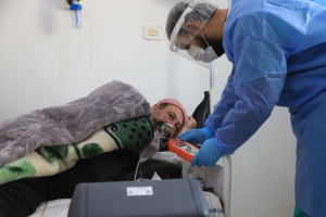 Syria: Patient numbers rise at an MSF-supported COVID-19 treatment centre