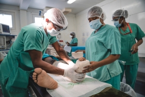 El hospital de MSF en Tabarre, Haití