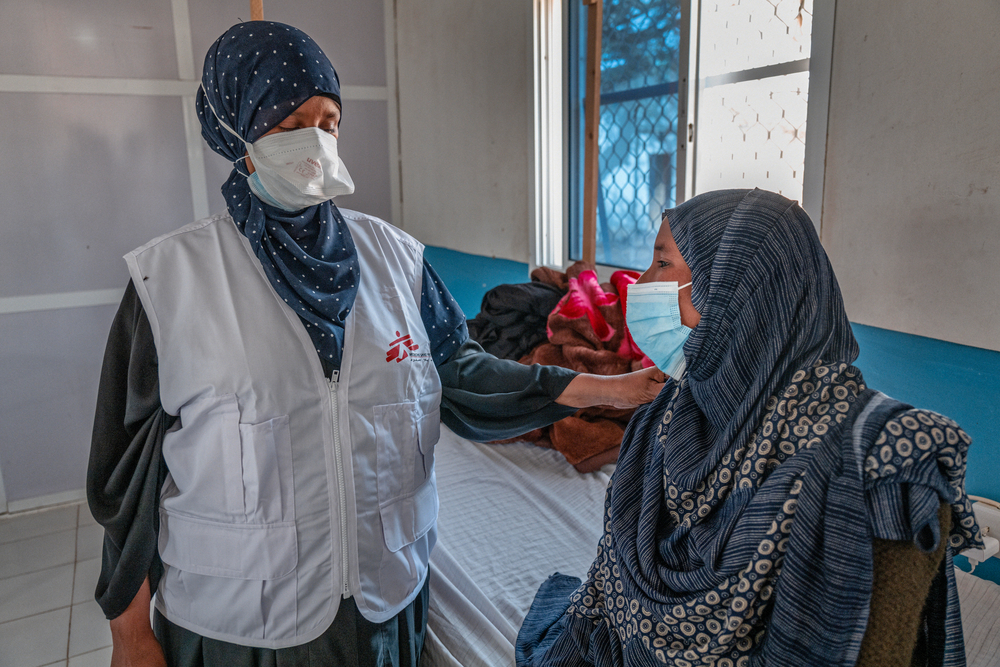 Tratamiento para la tuberculosis en el Hospital Hargeisa, Somalilandia