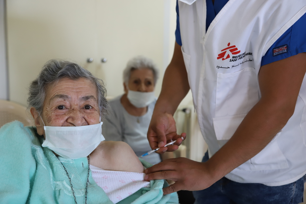 Vacunación COVID-19 en Líbano.