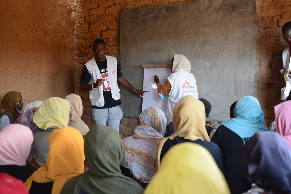 Actividades de promoción de la salud de MSF en Omdurman, Sudán