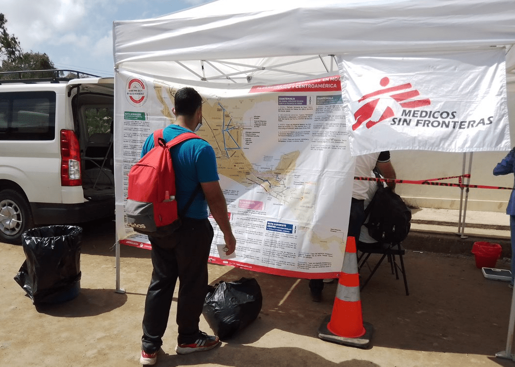 MSF brinda atención sanitaria a población migrante en Honduras