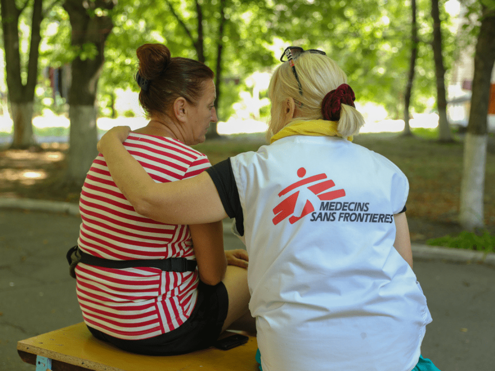 MSF brida consultas de salud mental en Ucrania